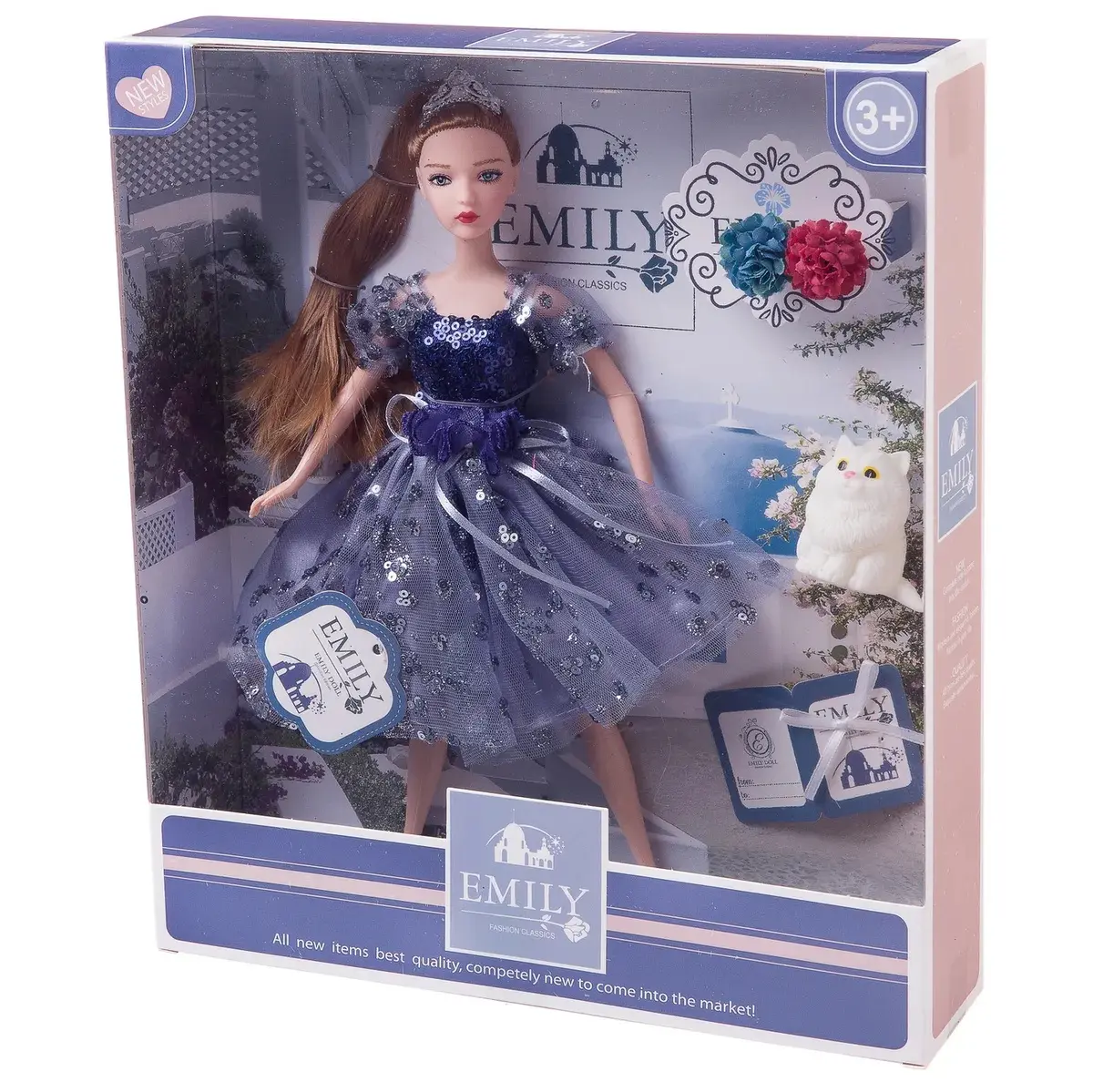 Кукла Emily "Синяя серия" - фото