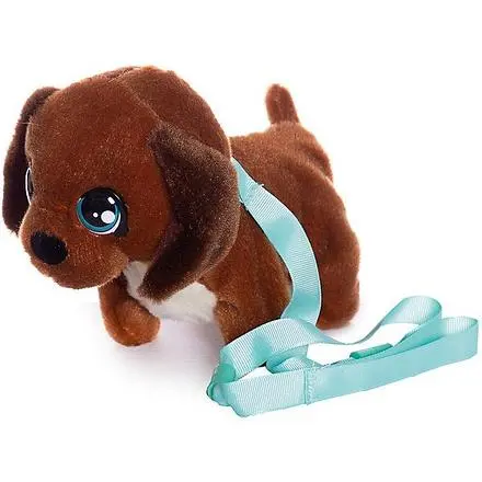 Интерактивный щенок Mini Walkiez Chocolab - фото