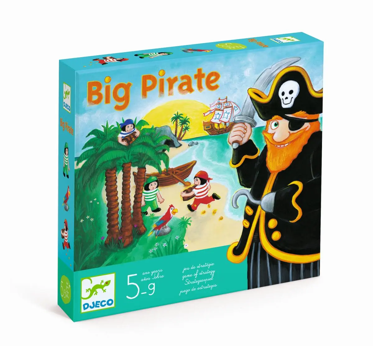 Настольная игра "Большой пират" - фото