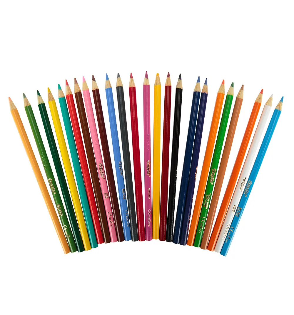 Цветные карандаши 24шт. - фото