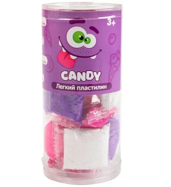 Легкий пластилин Candy mini - фото