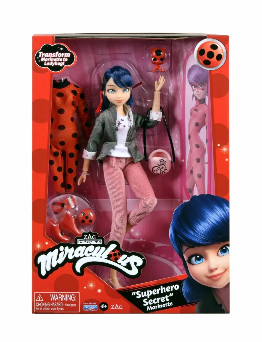 Кукла Леди Баг "Тайный супергерой: Маринет" - фото
