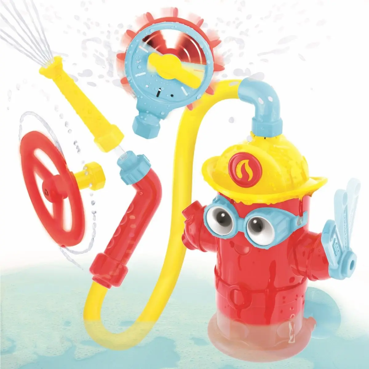 Игрушка водная душ "Пожарный гидрант Фредди" - фото