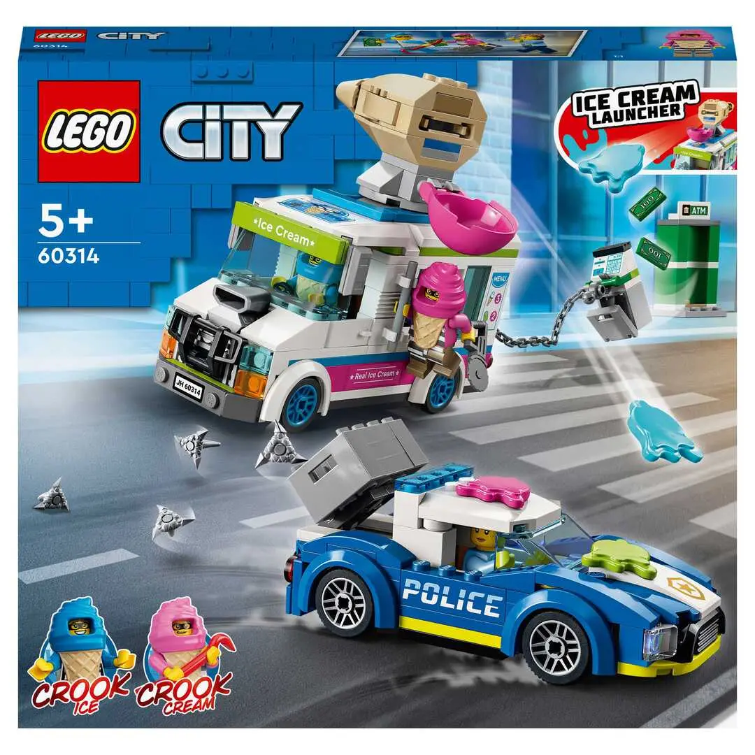 City Погоня полиции за грузовиком с мороженым - фото