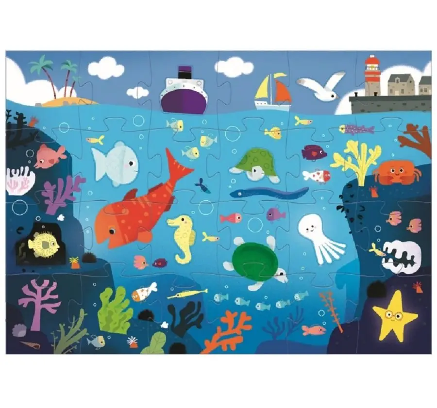 Пазл-гигант "Подводный мир" - фото