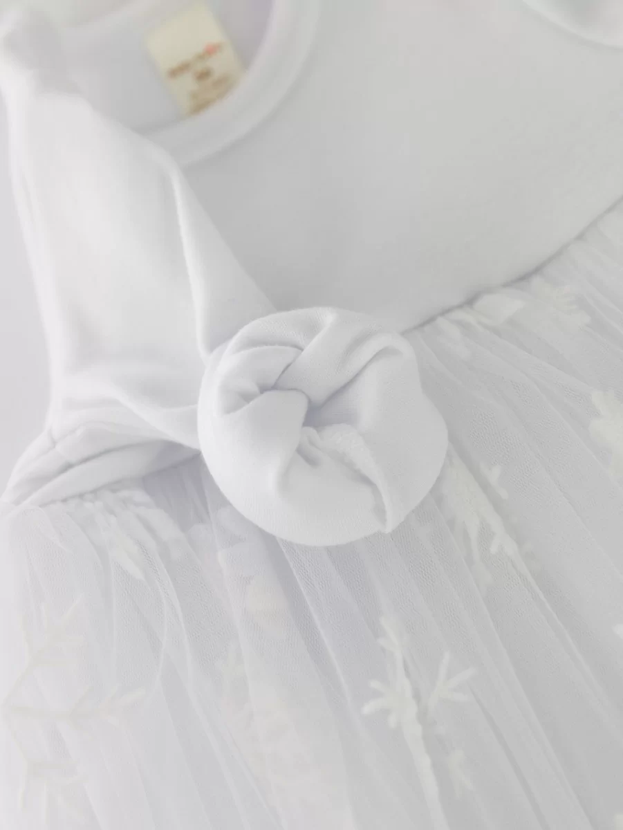 Комбинезон-платье "Снежинки" - фото