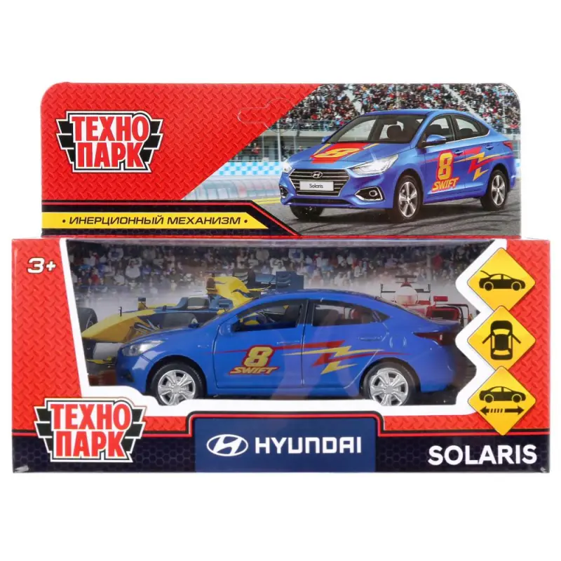 Машинки Машина Hyundai Solaris Спорт - фото