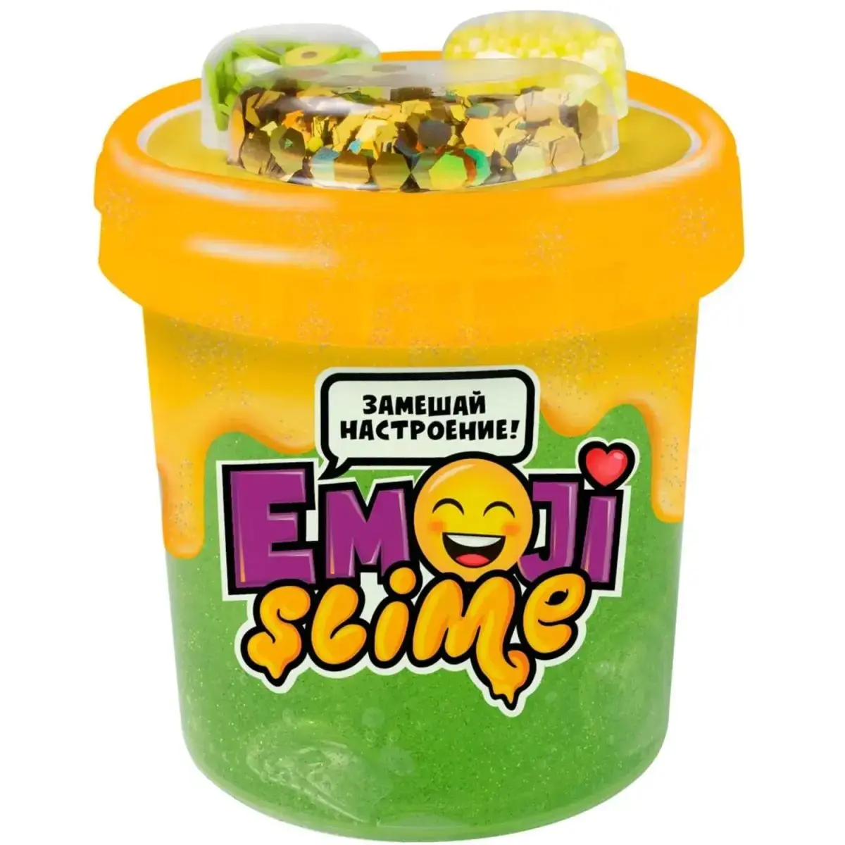 Slime Emoji зелёный - фото