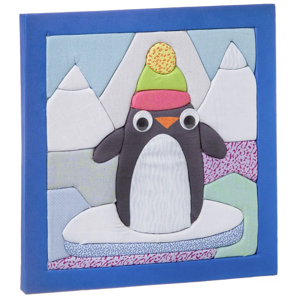 Печворк без иглы. Пингвин - фото