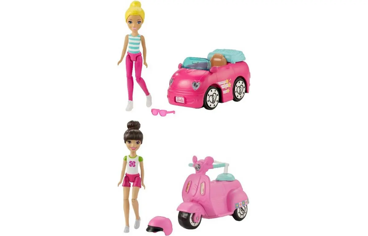 Автомобиль и кукла "В движении" в ассортименте - фото