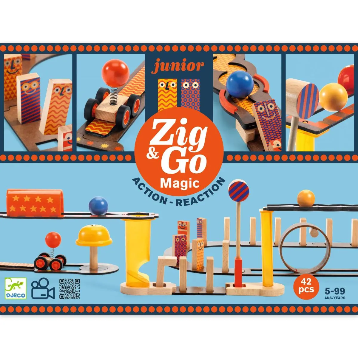 Конструктор Zig&Go, 43 детали - фото