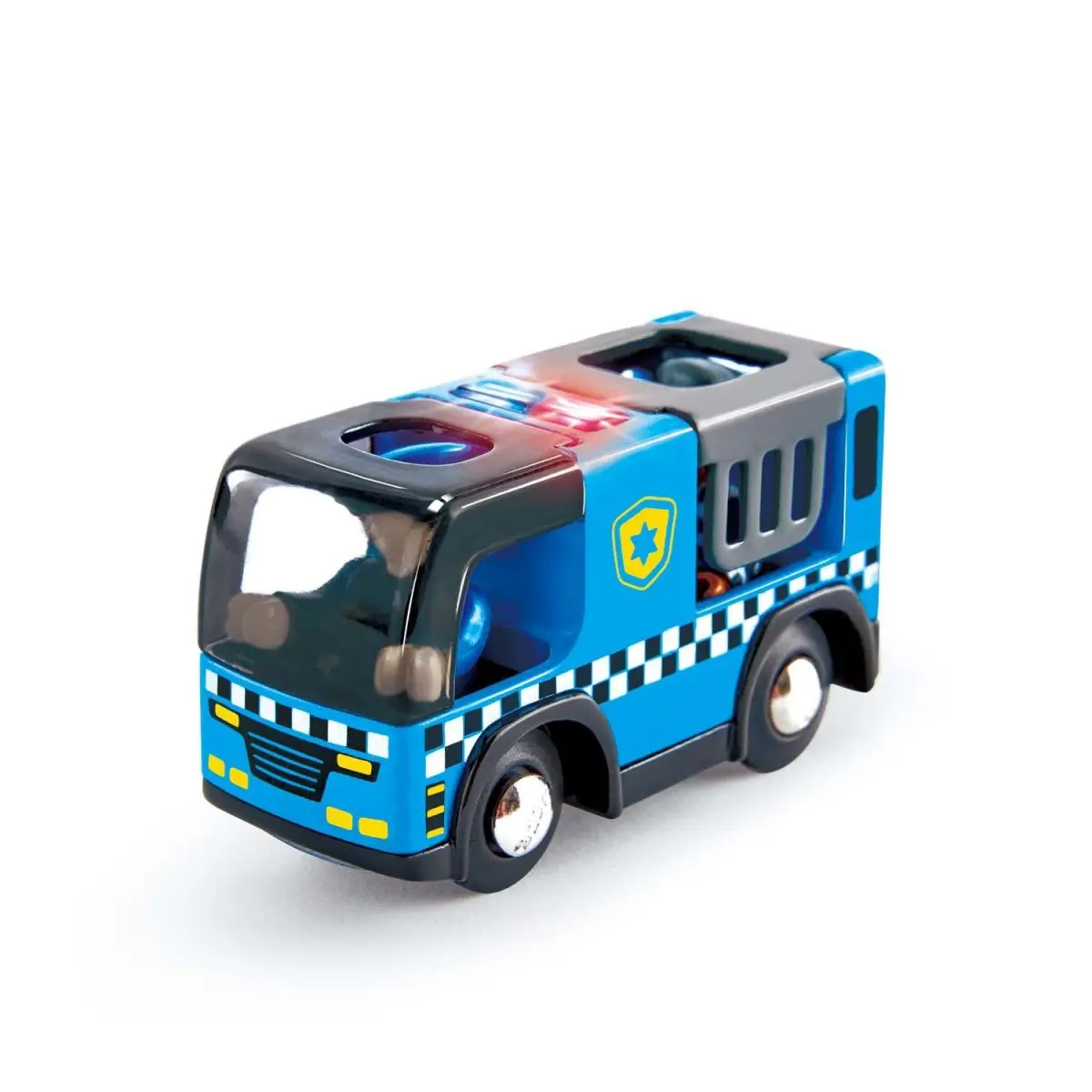 Полицейская машина с сиреной - фото