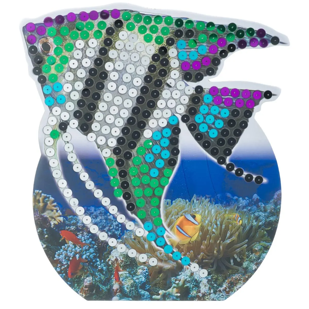 Набор для творчества "3D картина" Экзотические рыбки (4 дизайна) - фото