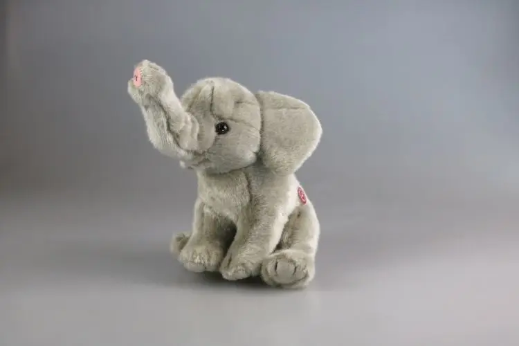 Слоненок сидящий, 16 см - фото