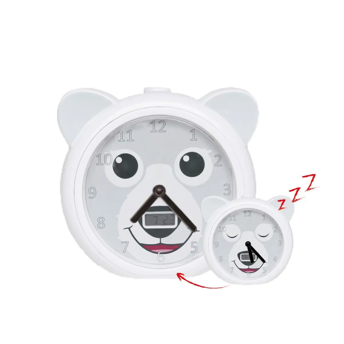 Часы-будильник для тренировки сна Медвежонок Бобби