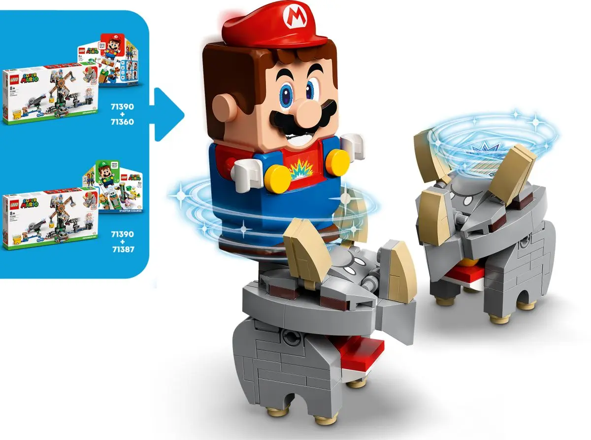 Super Mario Дополнительный набор "Нокдаун резноров" - фото