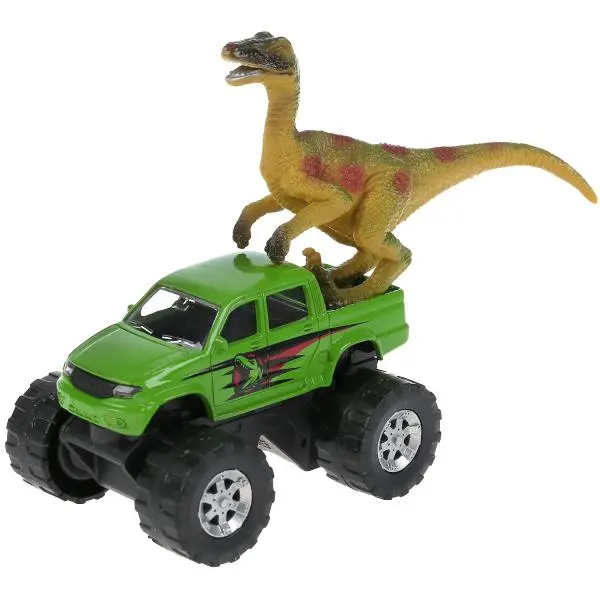 Машина UAZ Pickup динозавр - фото