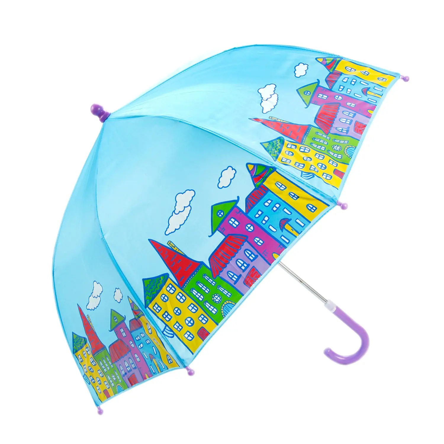 Зонт "Домики" - фото