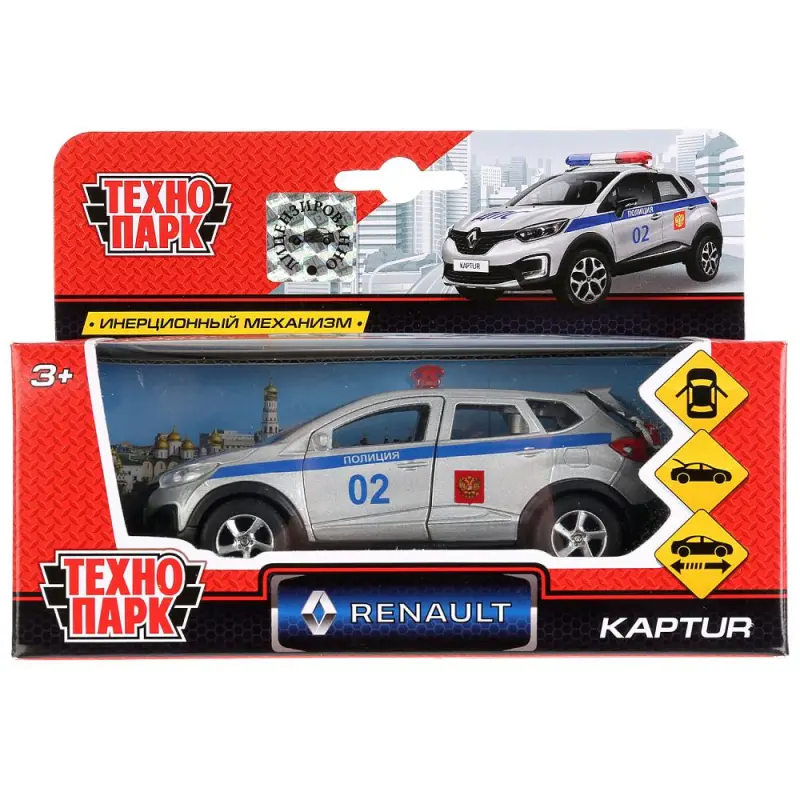 Машина Renault Kaptur Полиция - фото