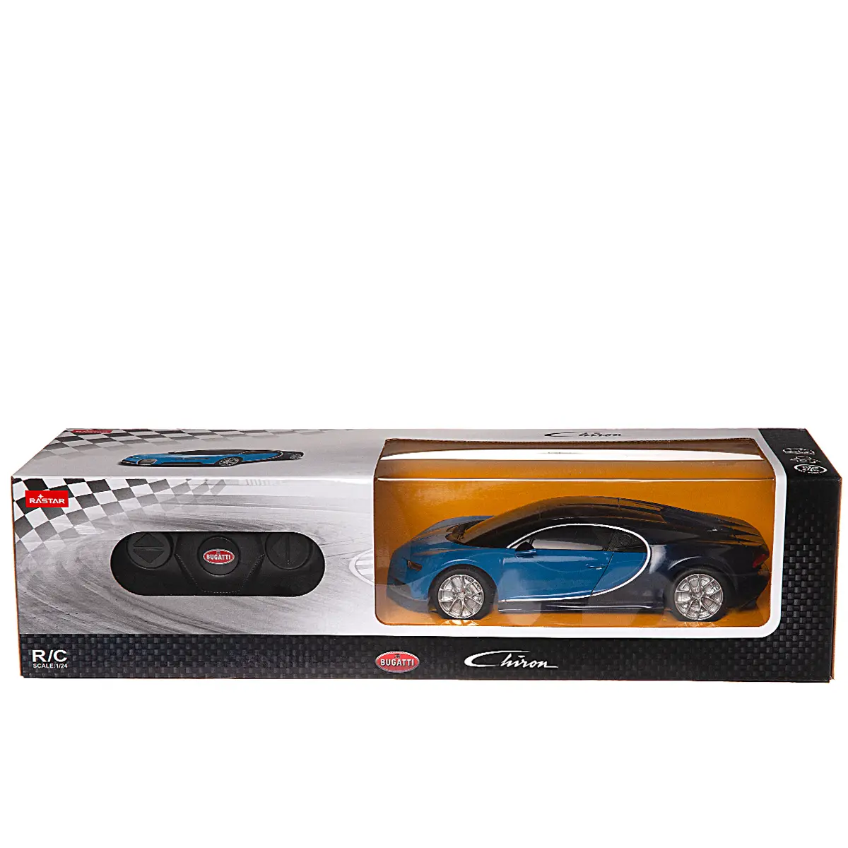 Машина р/у 1:24 Bugatti Chiron - фото