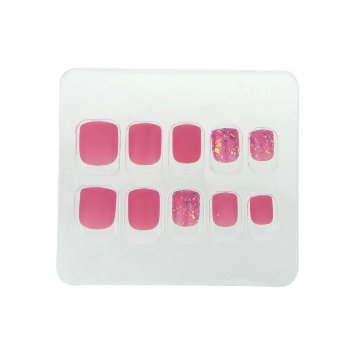 Набор накладных ногтей №6 Confetti - фото