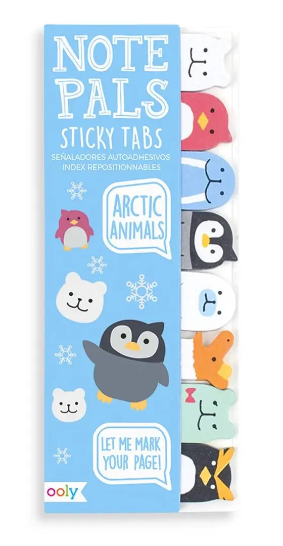 Стикеры для заметок "Животные Арктики"