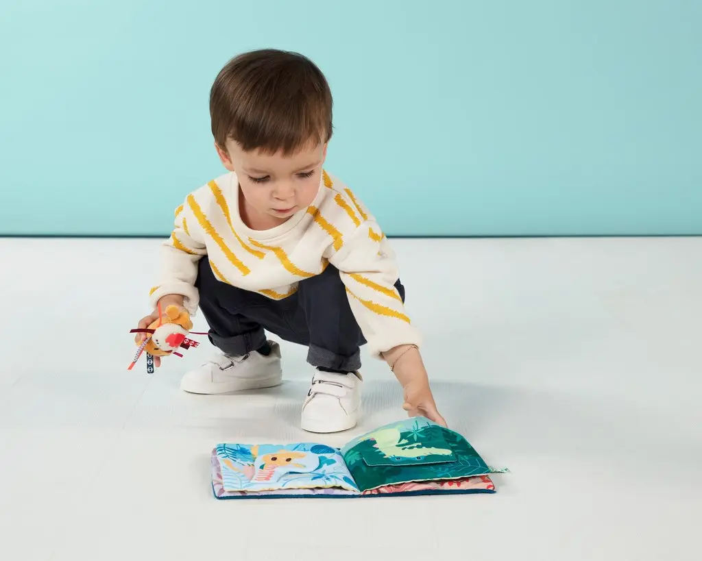 Развивающие игрушки Книжка мягкая "Лев Джек рычит" - фото