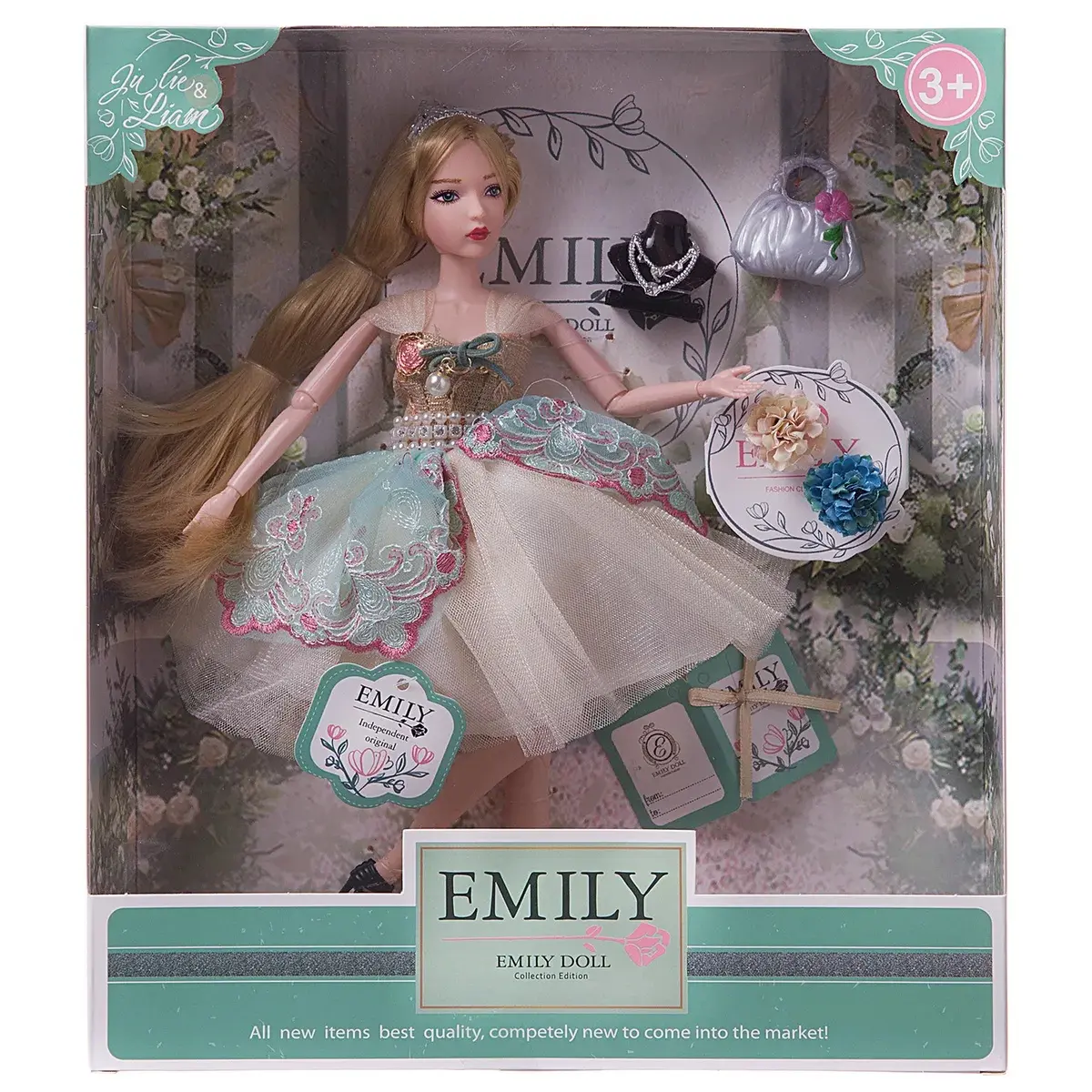 Кукла Emily "Мятная серия" - фото