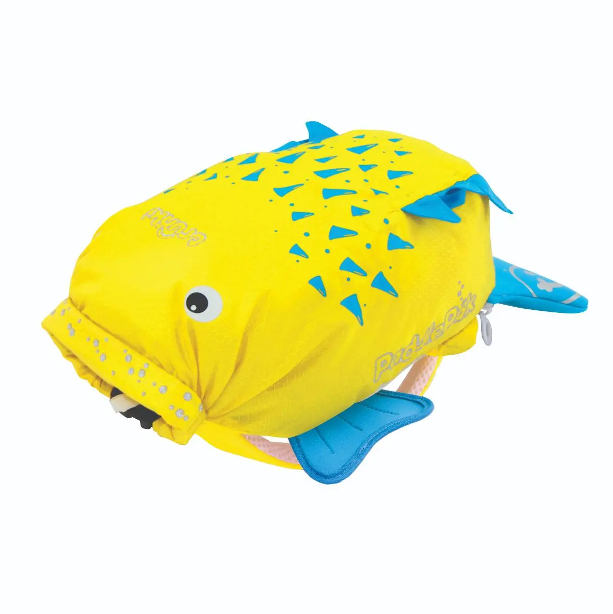 Рюкзак для бассейна и пляжа Рыба-Пузырь (желтый) - фото