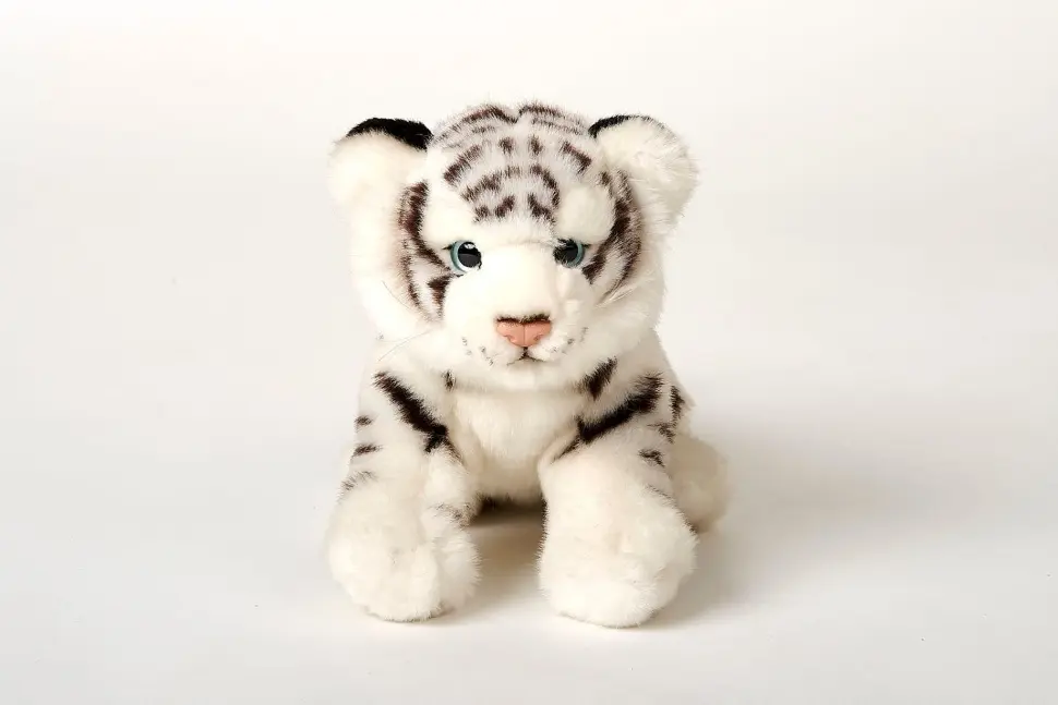 Тигр белый, 23 см - фото