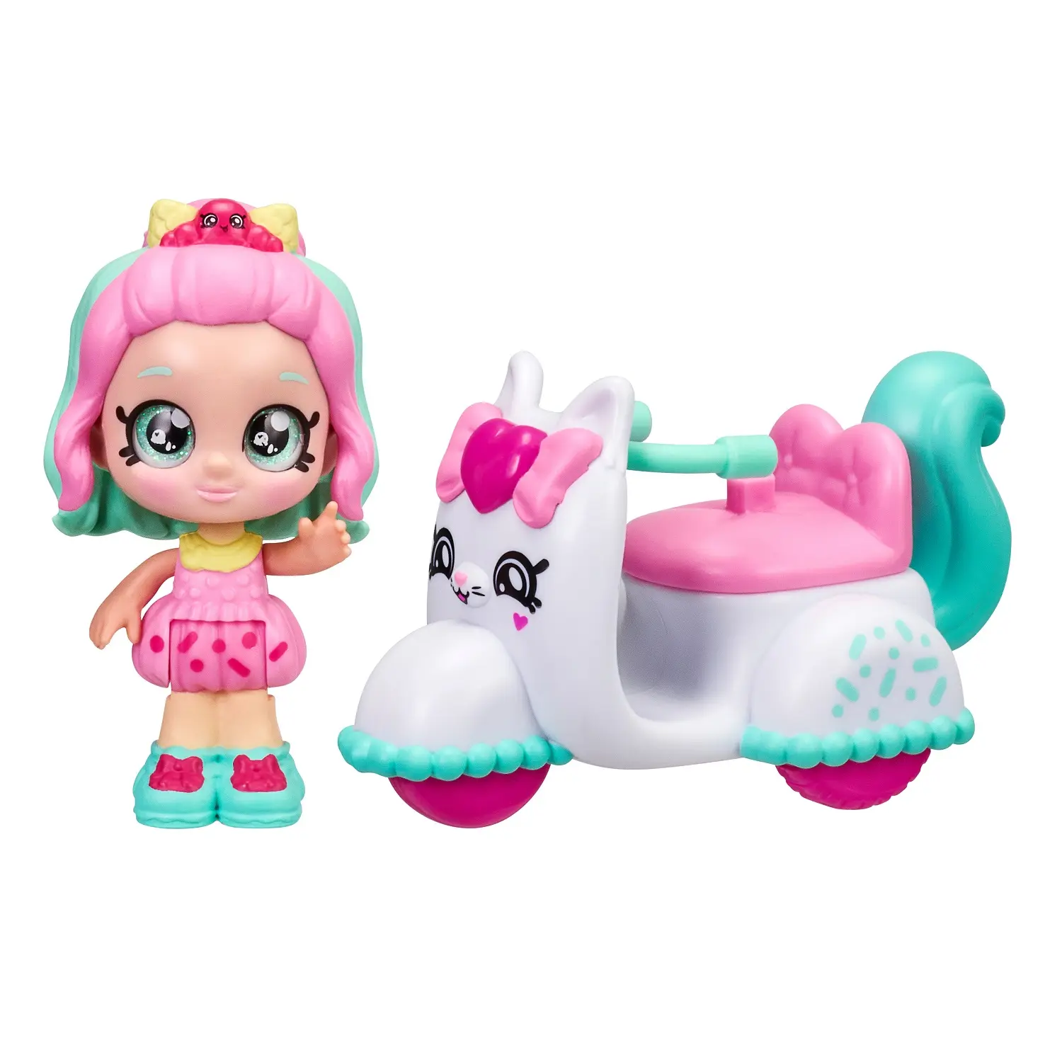 Мини-кукла Пеппа Минт со скутером - фото