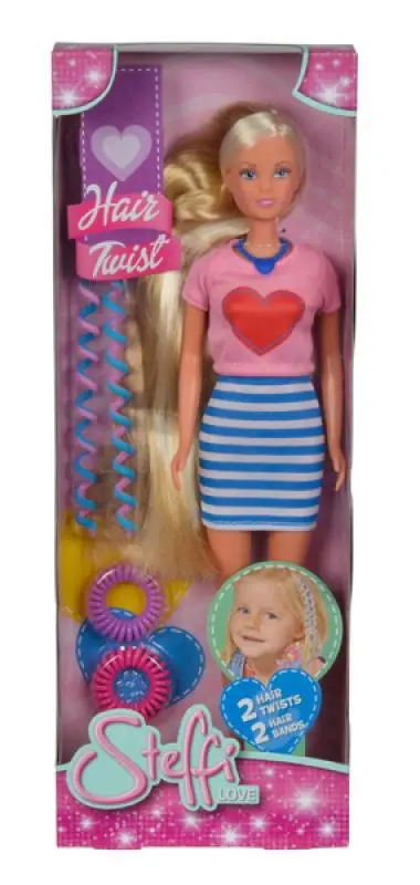 Кукла Штеффи с аксессуарами для волос - фото