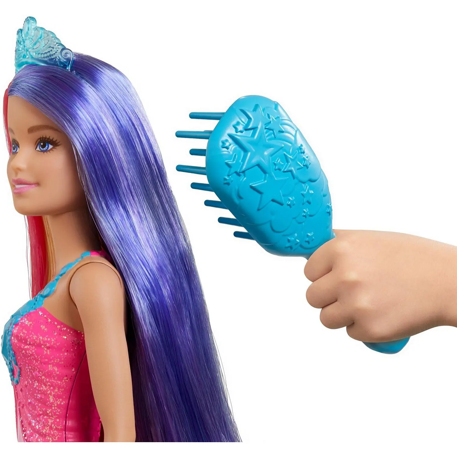 Куклы Радужная принцесса с длинными волосами Dreamtopia - фото