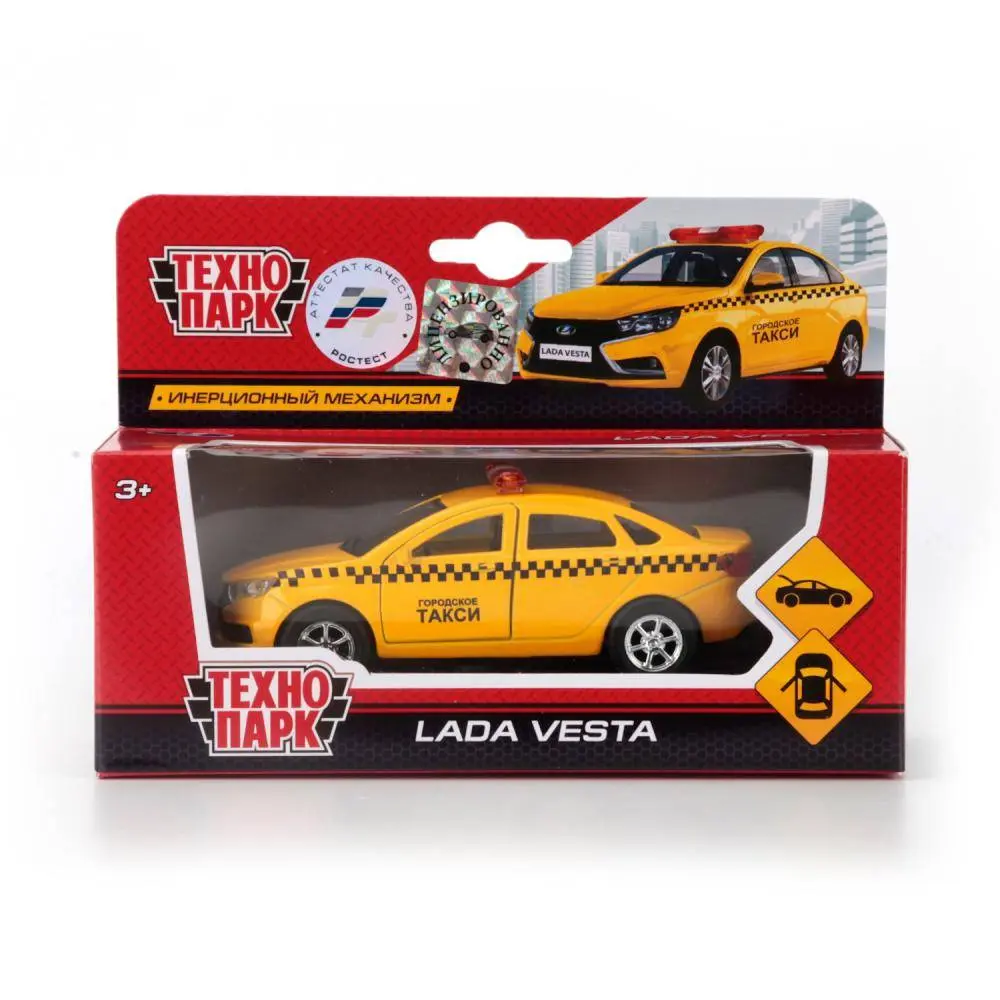 Машина LADA Vesta Такси - фото