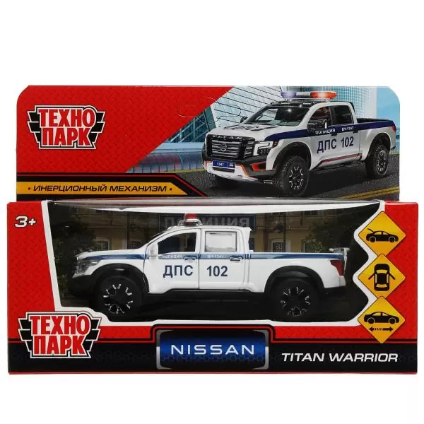 Машина Nissan Titan Полиция - фото