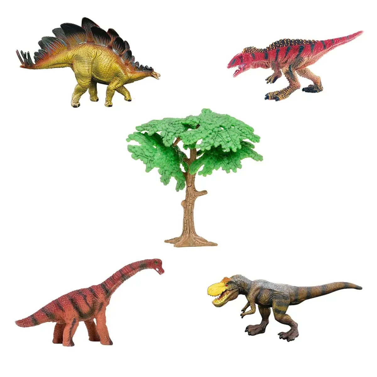 Набор фигурок "Мир динозавров" - фото