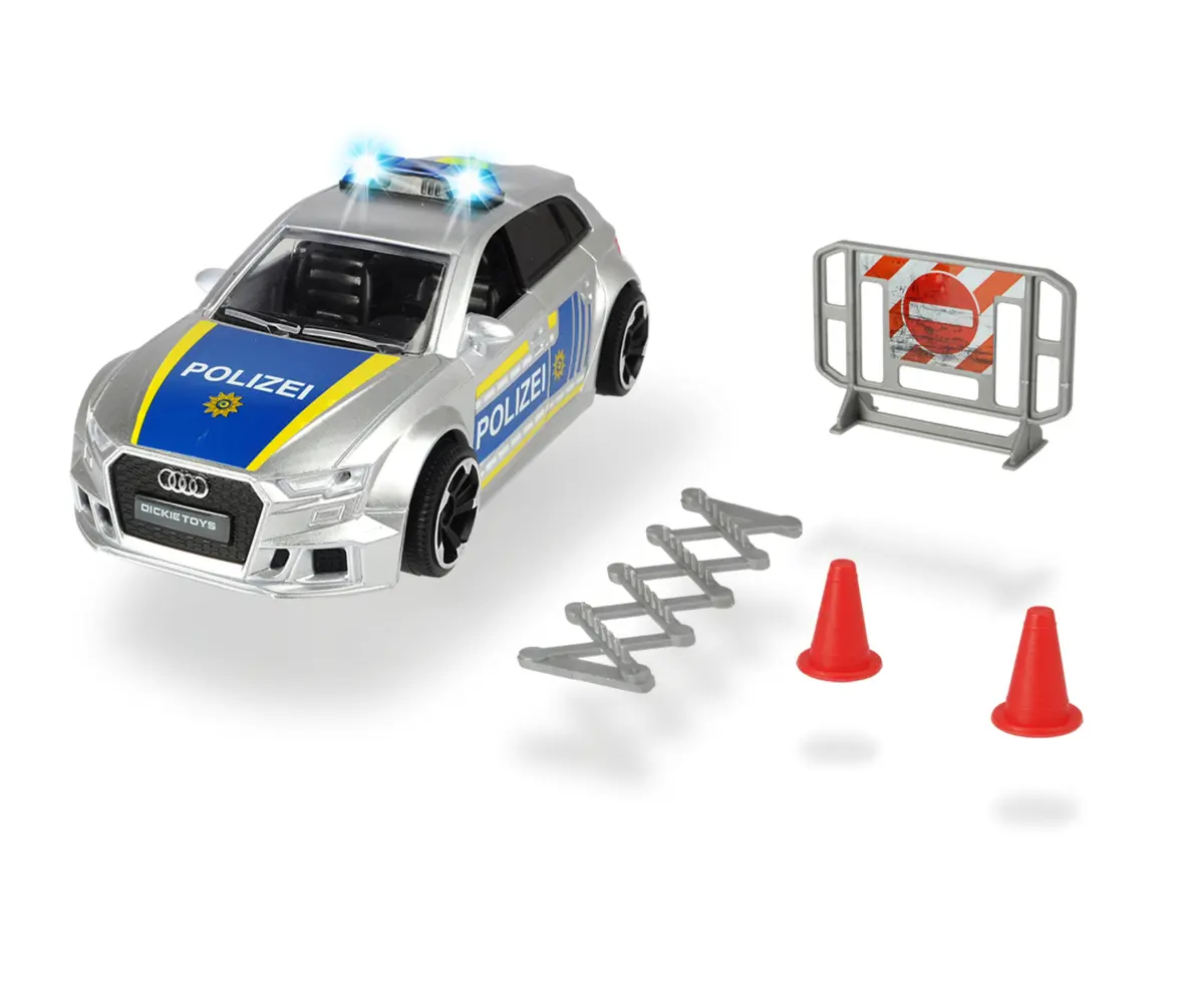 Полицейская машинка Audi RS3 (свет, звук, акс.) - фото
