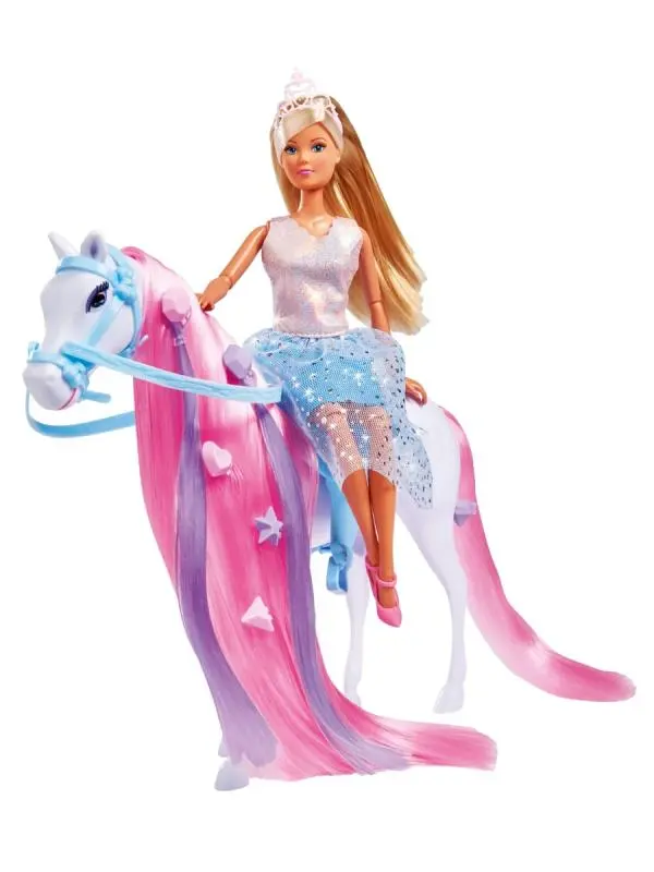 Кукла Штеффи с волшебной лошадкой - фото