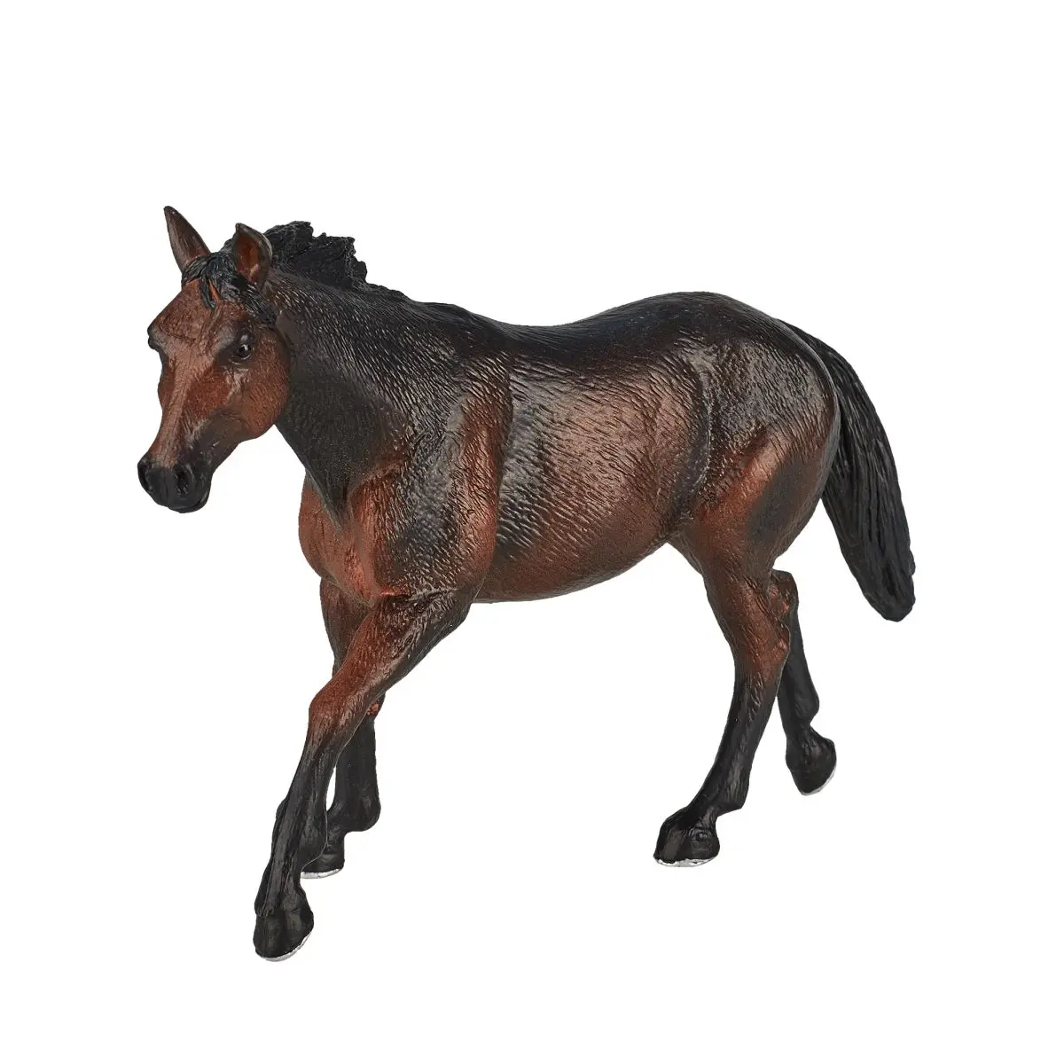 Лошадь Квотерхорс тёмно-гнедая - фото