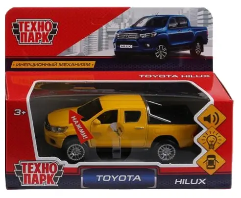 Машинки Машина Toyota Hilux (ассортимент) - фото