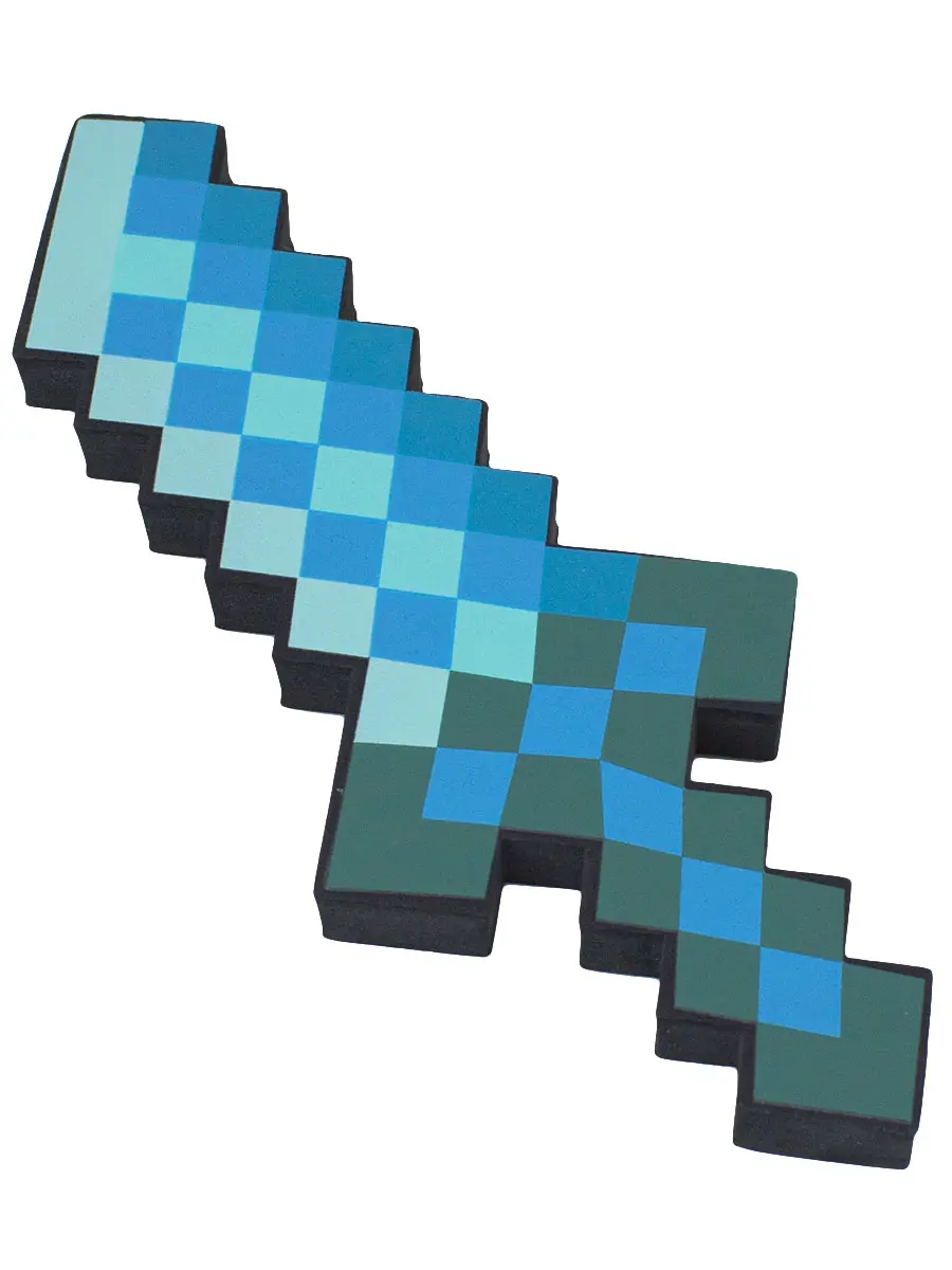 Minecraft 8Бит Кинжал Aqua 25 см - фото