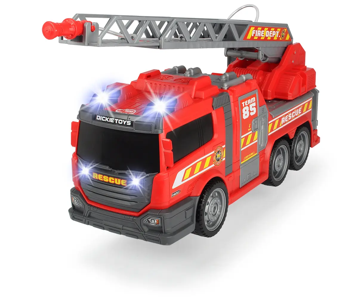 Пожарная машинка "Fire Dept" (свет, звук, водяной насос) - фото