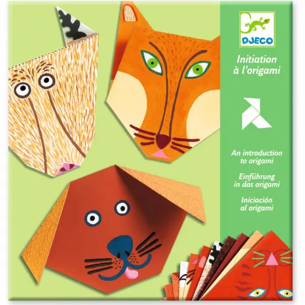 Оригами "Бумажные животные" - фото