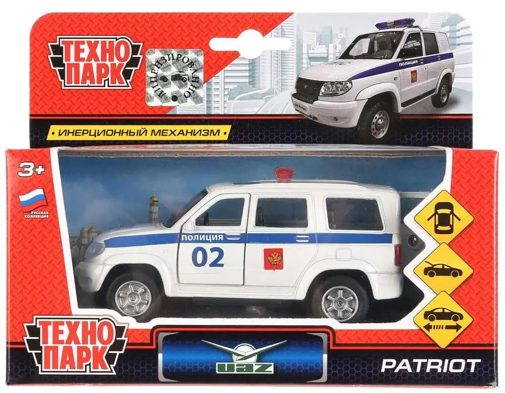 Машина УАЗ Patriot Полиция - фото