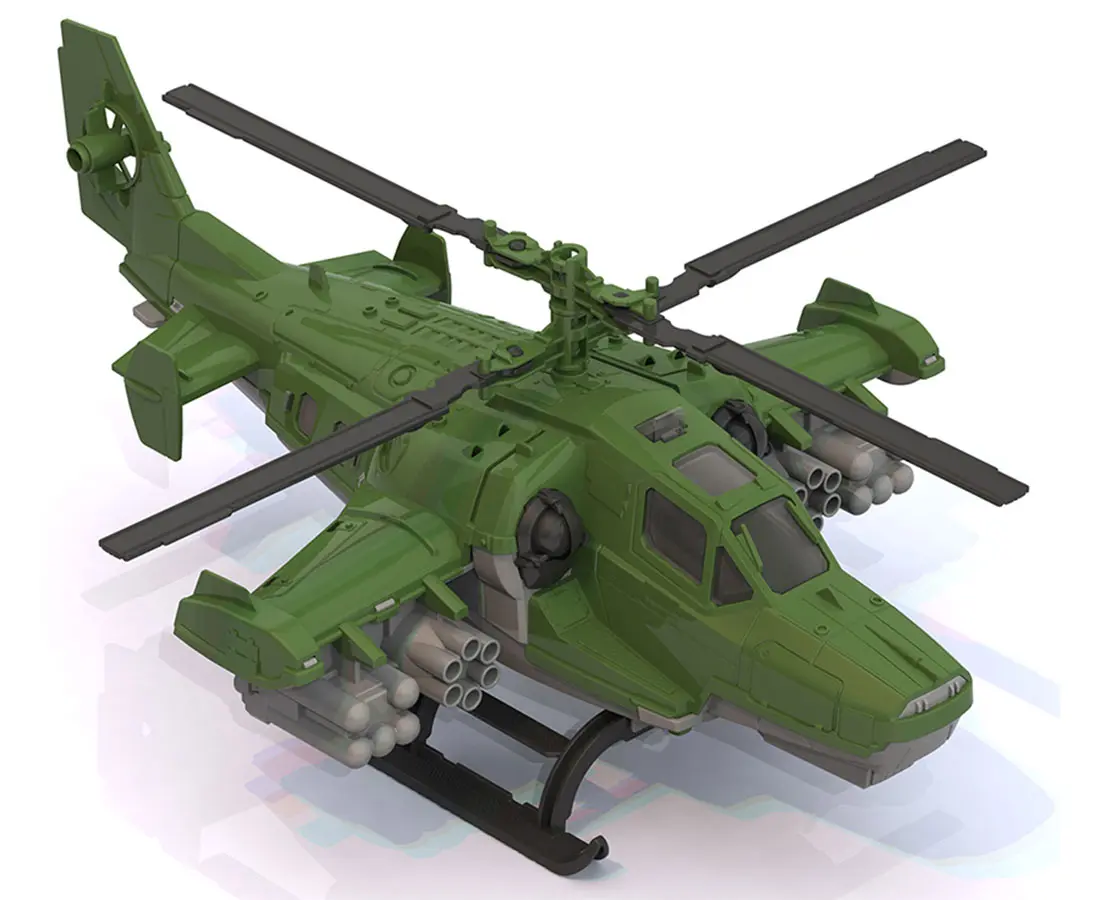 Вертолет "Военный" - фото