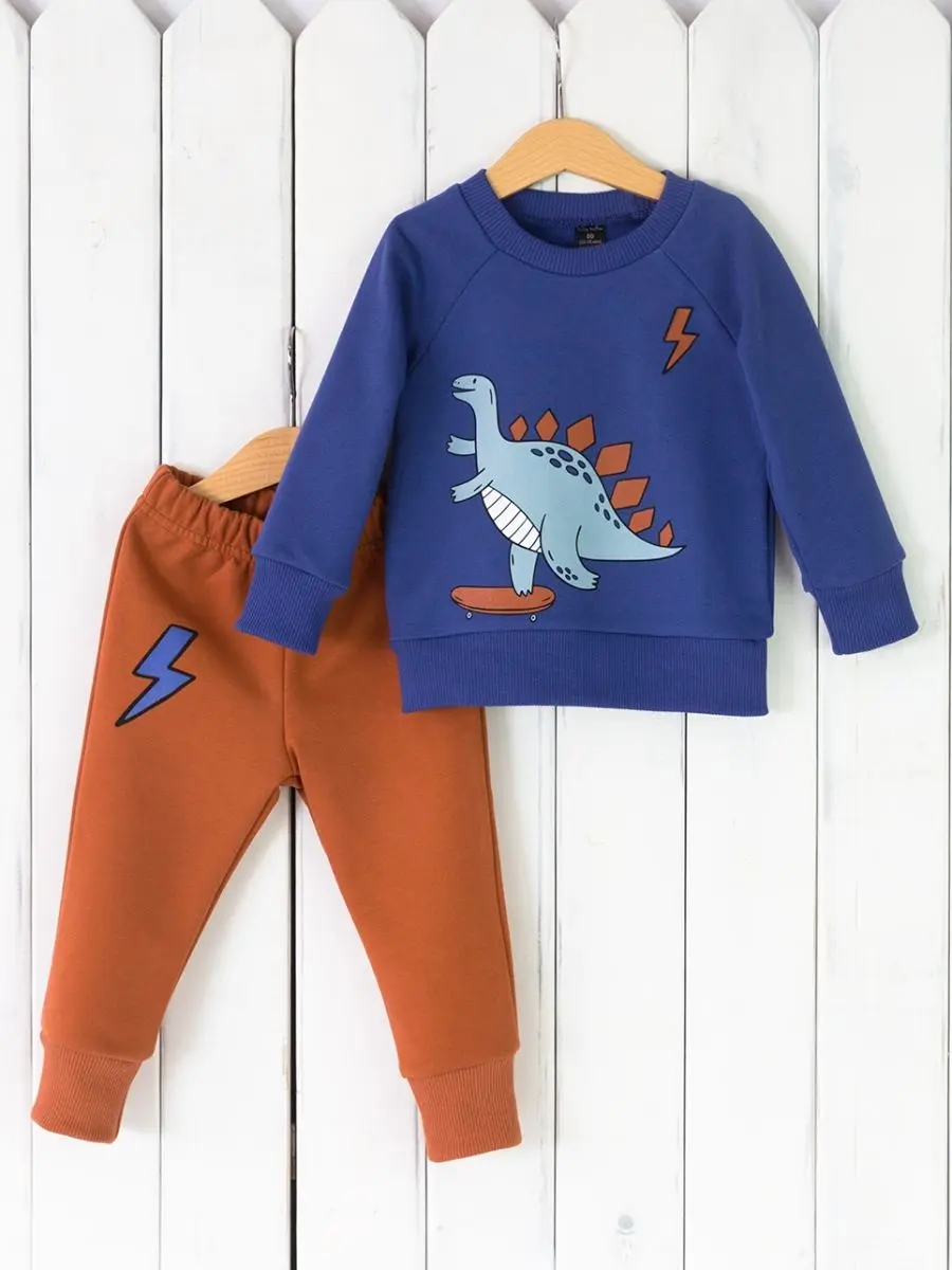 Комплект "Динозаврик": джемпер, брюки