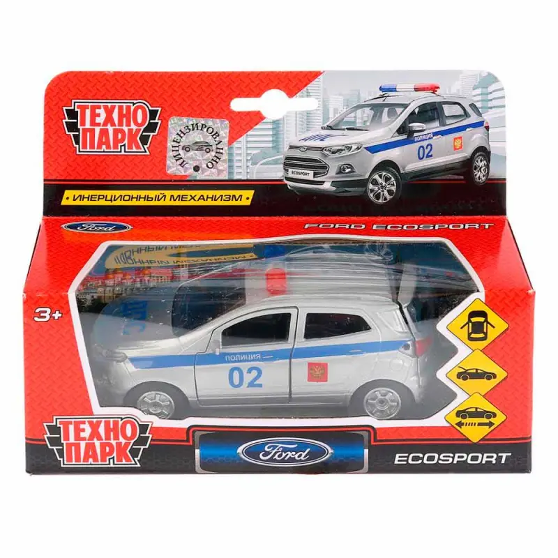 Машина Ford Ecosport Полиция - фото