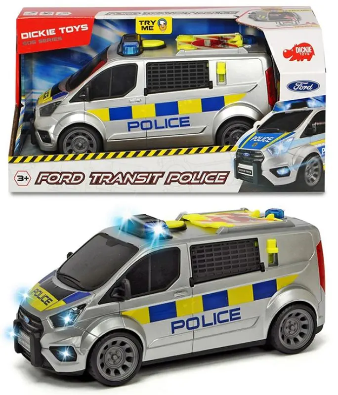 Полицейская машинка Ford Transit - фото