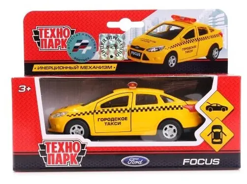 Машина Ford Focus Такси - фото