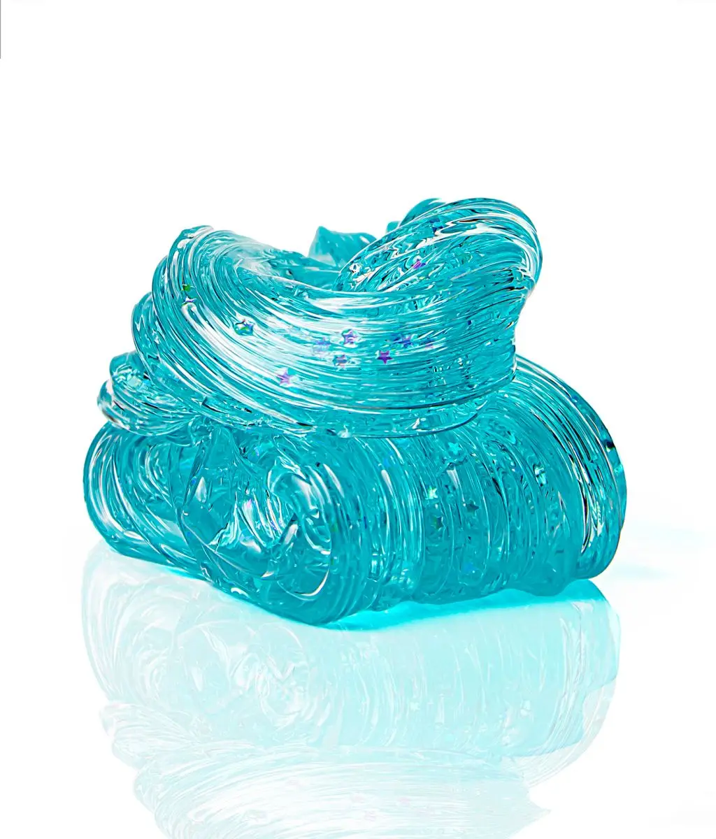 Clear-slime "Голубая мечта" с ароматом черники - фото